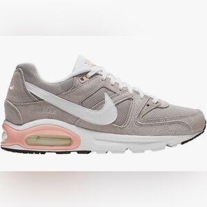 NIB Nike Women's 'Command' Air Max Sneakers (Atmosphere Grey / Coral Stardust) 7